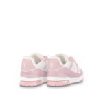 Louis Vuitton Trainer Sneaker Pink White 1ABOEI - Image 5