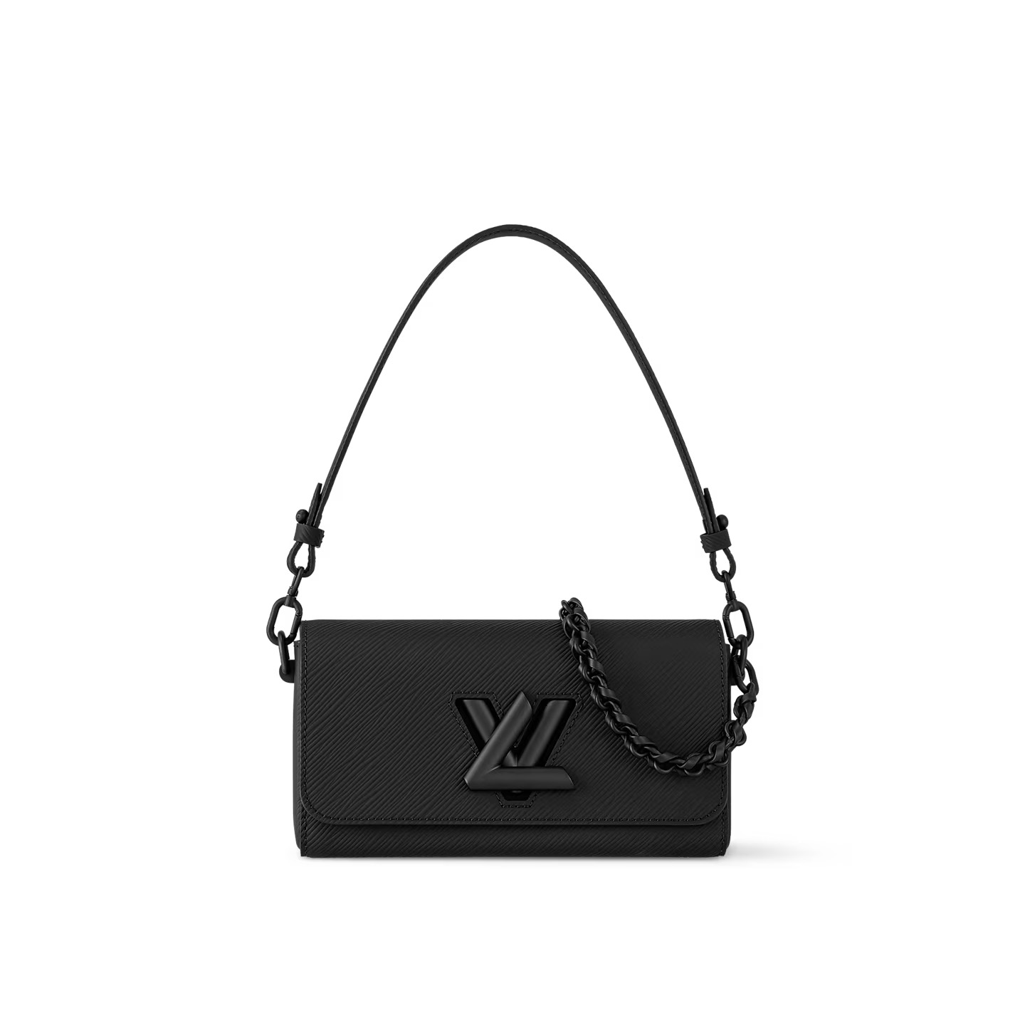 louis-vuitton-twist-west-M25336_PM2_Front-view.jpg Louis Vuitton M25336 Twist West All Black - Image 1