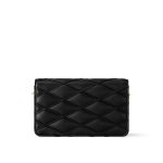 Louis Vuitton M13139 Wallet On Chain GO-14 Black - Image 4