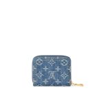 Louis Vuitton M82957 Zippy Coin Purse Denim Blue - Image 5