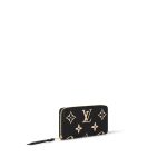 Louis Vuitton Black/Beige M80481 Zippy Wallet - Image 6